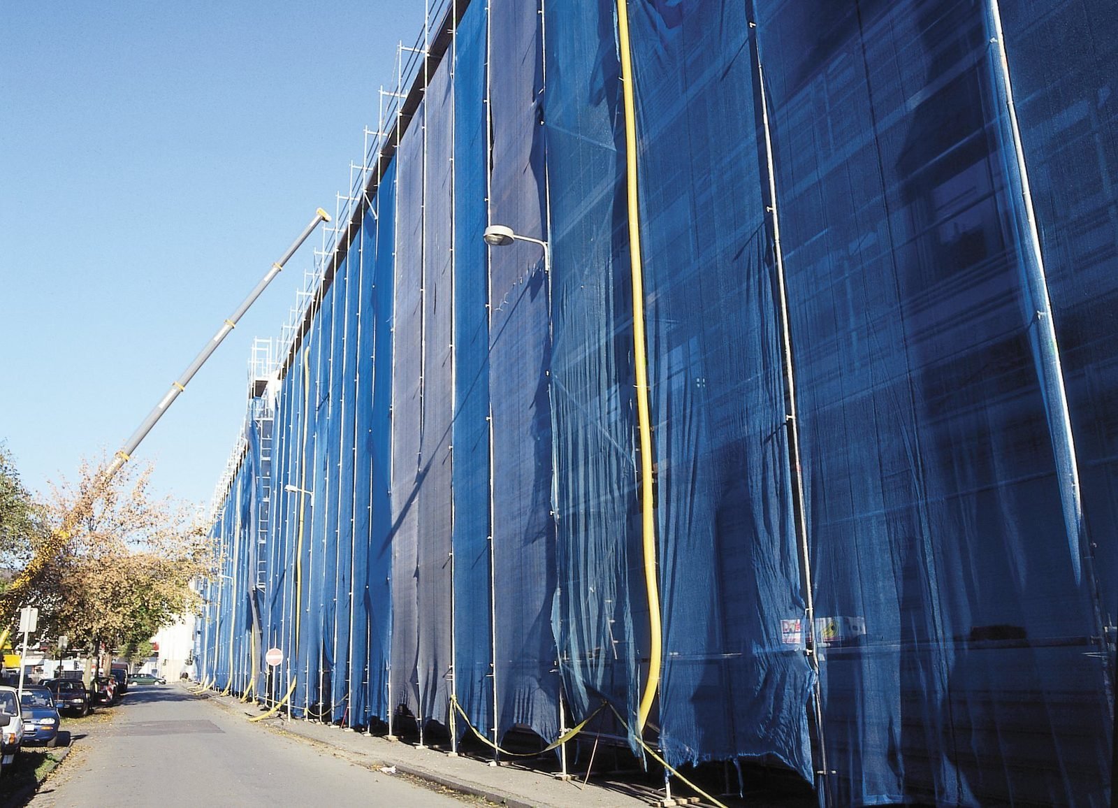 Building Covering Nets installation in Chennai by AJD Enterprises