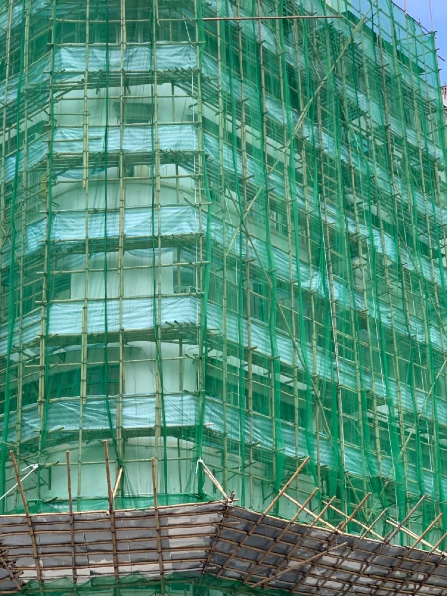 Building Covering Nets installation photo by AJD Enterprises, Chennai