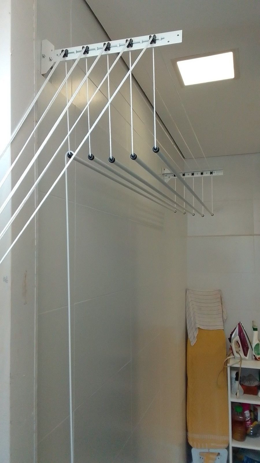 Cloth Hangers installation photo by AJD Enterprises, Chennai